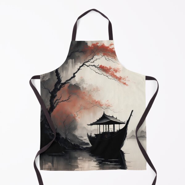 Item preview, Ink Painting Ninh Binh Town designed and sold by KA DESIGNS.