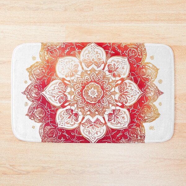 Item preview, Red and gold mandala. Zen Art designed and sold by DO-artbyDeliaO.
