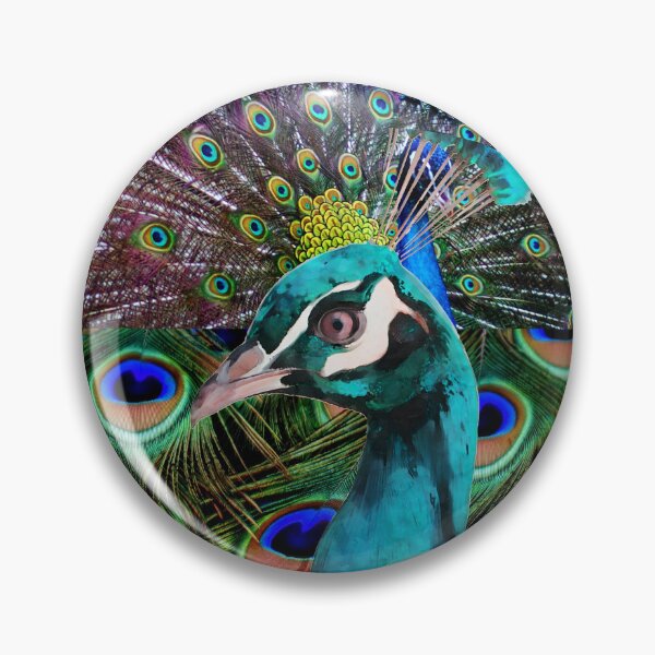 Item preview, The power animal - peacock designed and sold by ManifestYDreams.