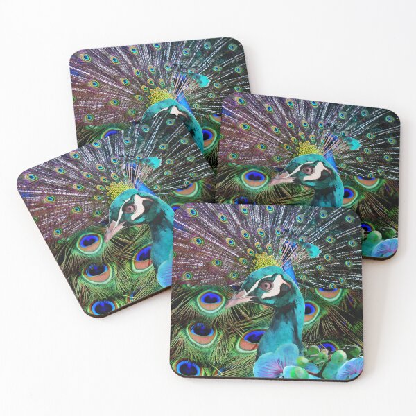 Item preview, The power animal - peacock designed and sold by ManifestYDreams.