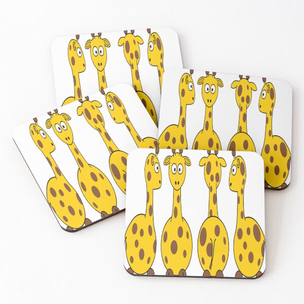 Item preview, four giraffe brothers sitting and talking designed and sold by Chester-Des179.