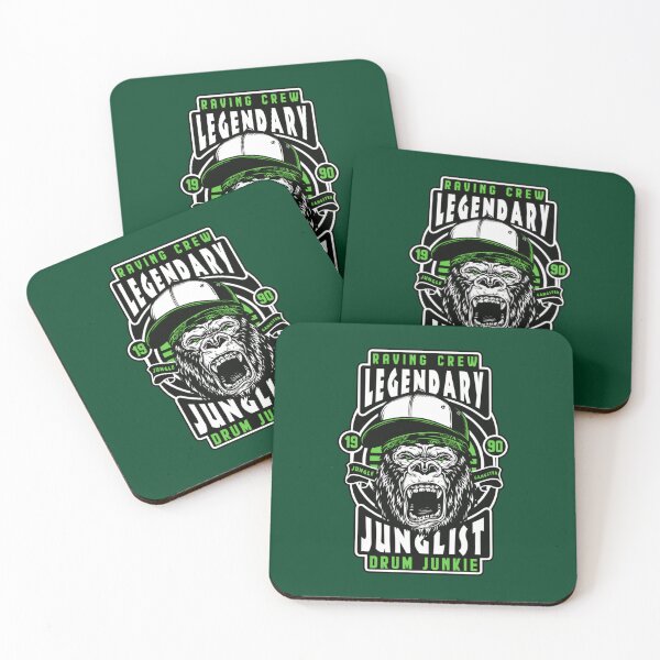 Item preview, Gorilla - Raving Crew - Legendary Junglist - Green   designed and sold by declanta.