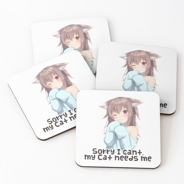 Item preview, Sorry  I can't, my Neko needs me  designed and sold by Random  Fandom.