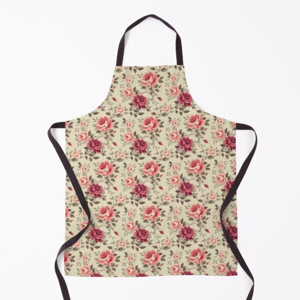 Item preview, Vintage Rose Floral Pattern designed and sold by AETHERART.