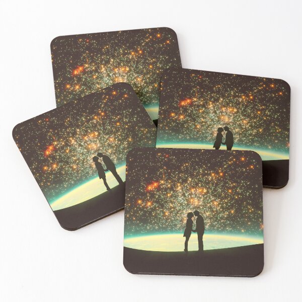Item preview, A Cosmic Kiss Under The Stars designed and sold by Taudalpoi.