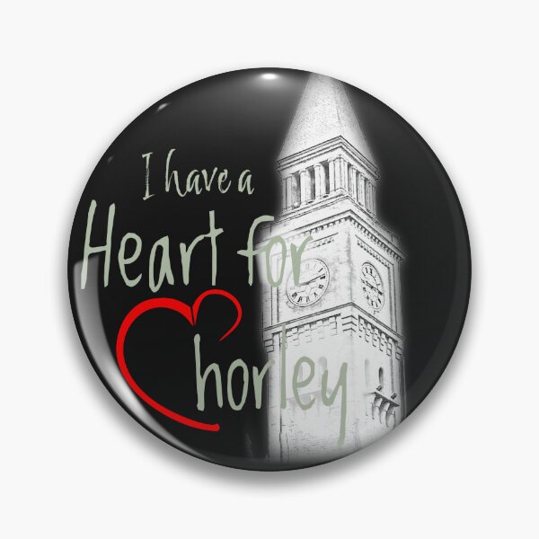Artikelvorschau, Ich habe eine Rathausuhr von Heart for Chorley inc. für dunkle Hintergründe entworfen und verkauft von HeartforChorley.