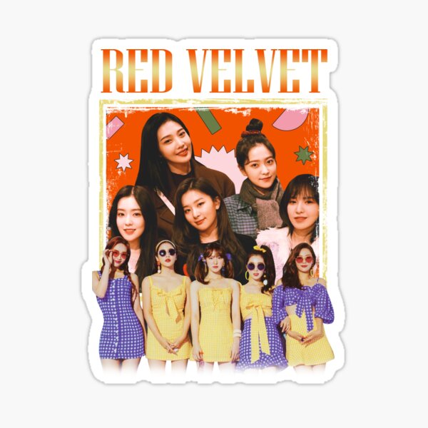 Red Velvet Logo Stickers for Sale | Redbubble