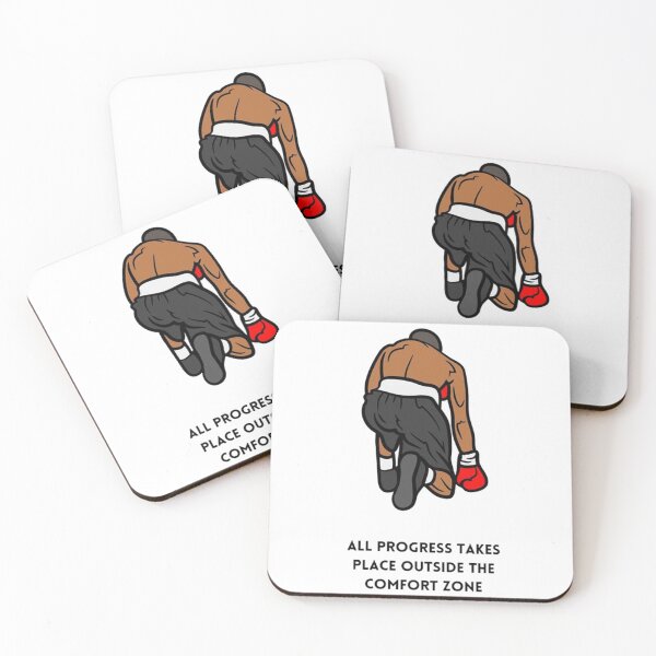 Item preview, All progress takes place outside the comfort zone designed and sold by thewaffleist.