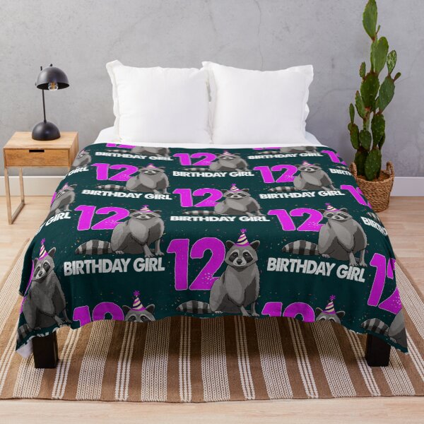Item preview, Birthday Girl 12 Raccoon designed and sold by tuonglai13.