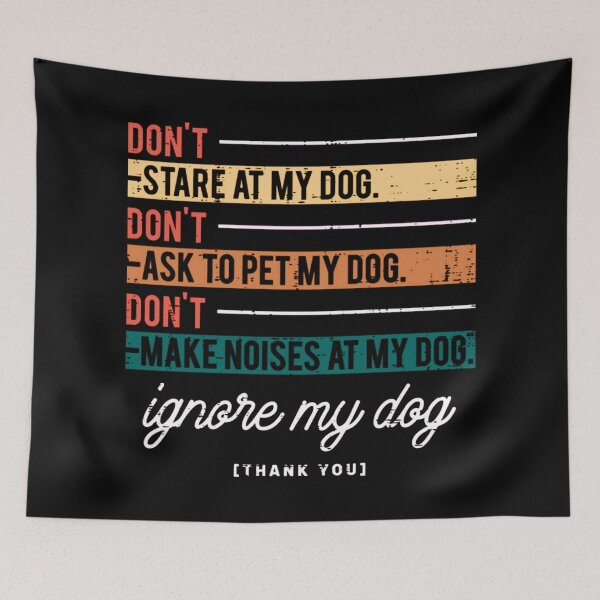 Item preview, Stare At My Dog designed and sold by yeonnatashaslm.