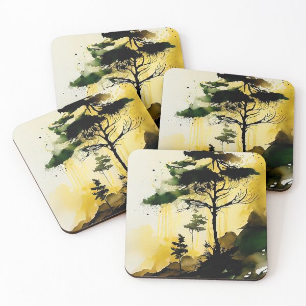 Item preview, Lakeside Whisper Verdant Serenity designed and sold by Paintings By Simon .