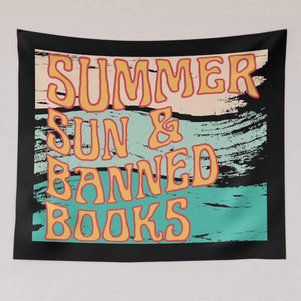 Item preview, Banned Books Summer Retro  designed and sold by SunfullyYours.