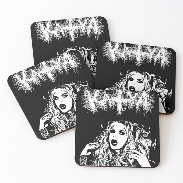 Item preview, Katya Zamolodchikova Merch Black Metal designed and sold by TiffinyTijerina.