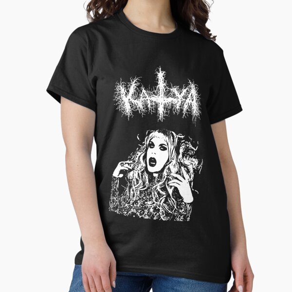 Item preview, Katya Zamolodchikova Merch Black Metal designed and sold by TiffinyTijerina.