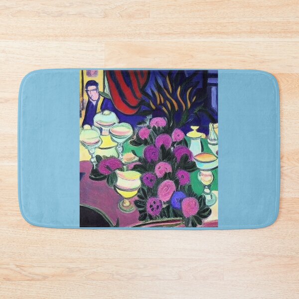 Item preview, impressionist purple flowers designed and sold by shabadakid.