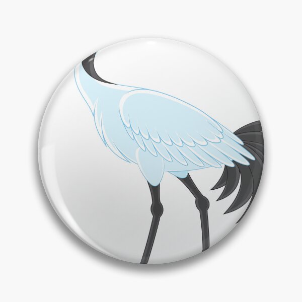 Item preview, greek red headed blue crane yellow beak designed and sold by Dexter-Block13.