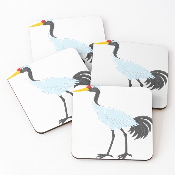 Item preview, greek red headed blue crane yellow beak designed and sold by Dexter-Block13.