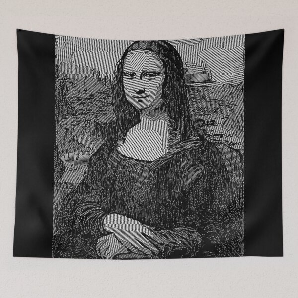 Item preview, Mona Lisa revisited [b&w etching edition] designed and sold by Escarpatte.