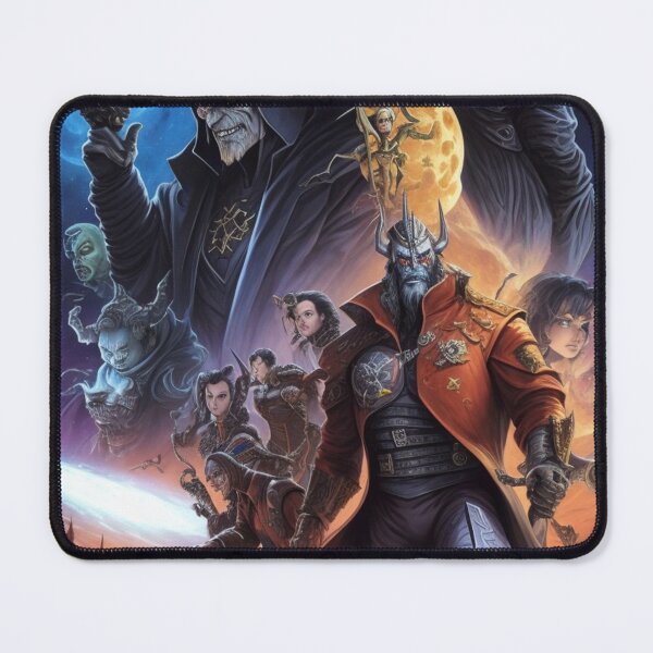 Item preview, Fantastic Scifi poster with aliens and action designed and sold by Vintage Designs +.