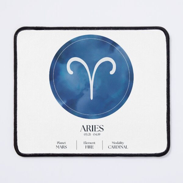 Item preview, Aries Watercolor Zodiac designed and sold by HeySpiritAnimal.