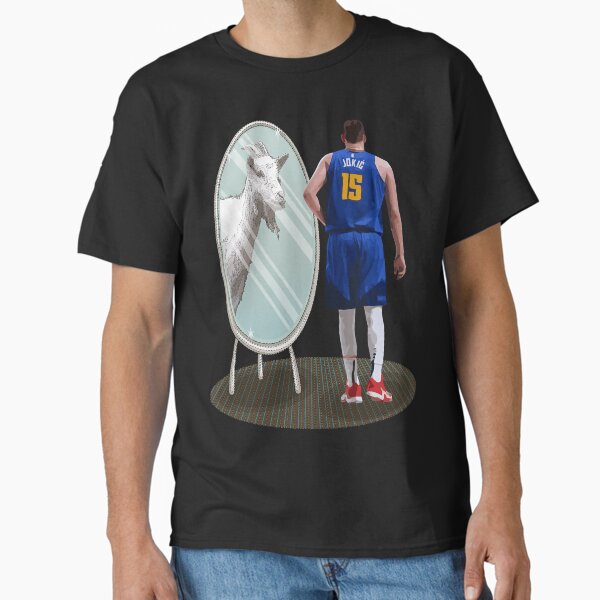 Item preview, nikola jokic Mirror GOAT (1) designed and sold by bechcam55.