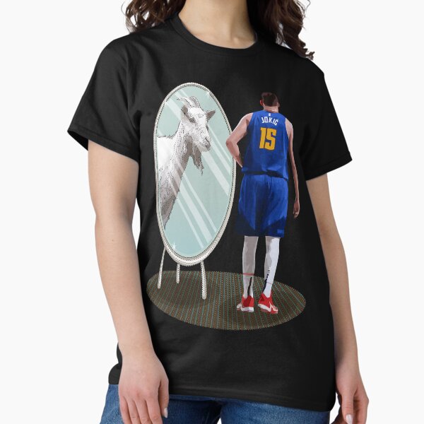 Item preview, nikola jokic Mirror GOAT (1) designed and sold by bechcam55.