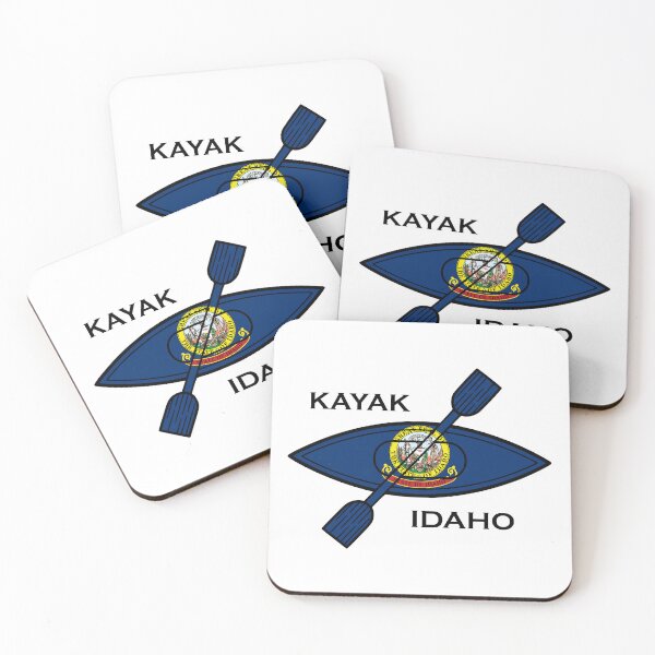 Item preview, Kayak Idaho Flag designed and sold by Esskay Designs.