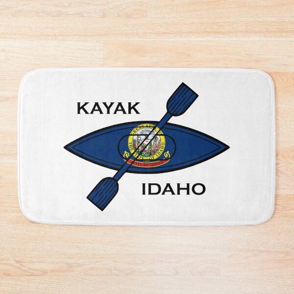 Item preview, Kayak Idaho Flag designed and sold by Esskay Designs.