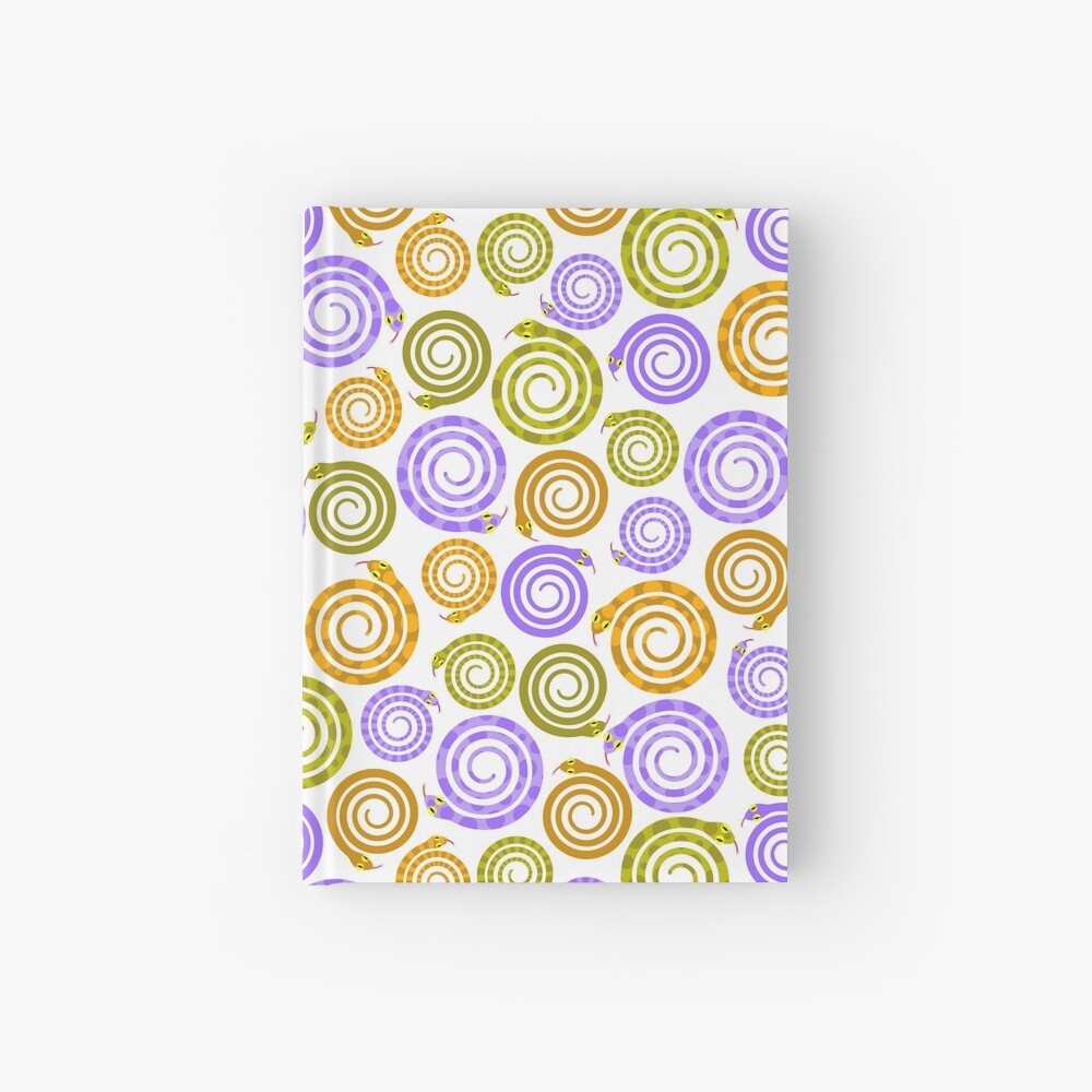 Mesmerizing snakes Hardcover Journal