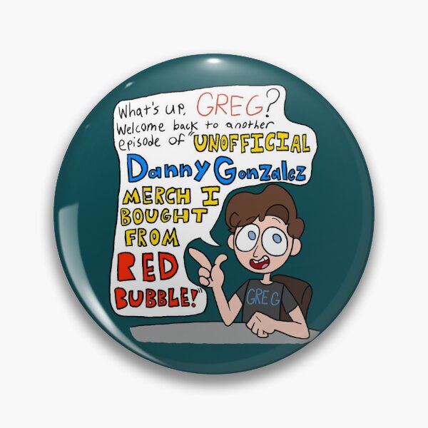 Item preview, Totally Legit and 100 Official Danny Gonzalez Merch designed and sold by BilesKamoni.
