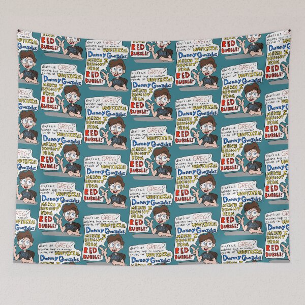 Item preview, Totally Legit and 100 Official Danny Gonzalez Merch designed and sold by BilesKamoni.