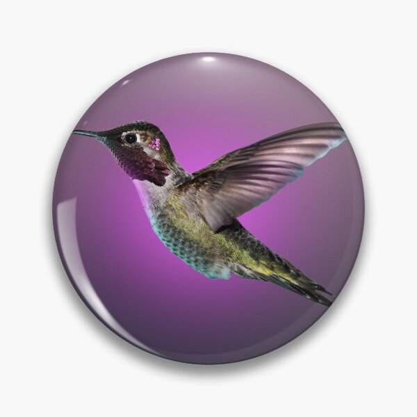 Item preview, glowing humming birds designed and sold by poojacreative.