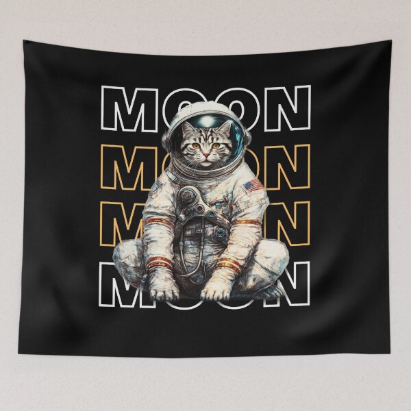 Item preview, Cat To The Moon designed and sold by corfstudio.