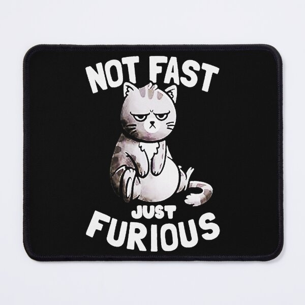Item preview, Not Fast Just Furious Cat designed and sold by keplerohallora.