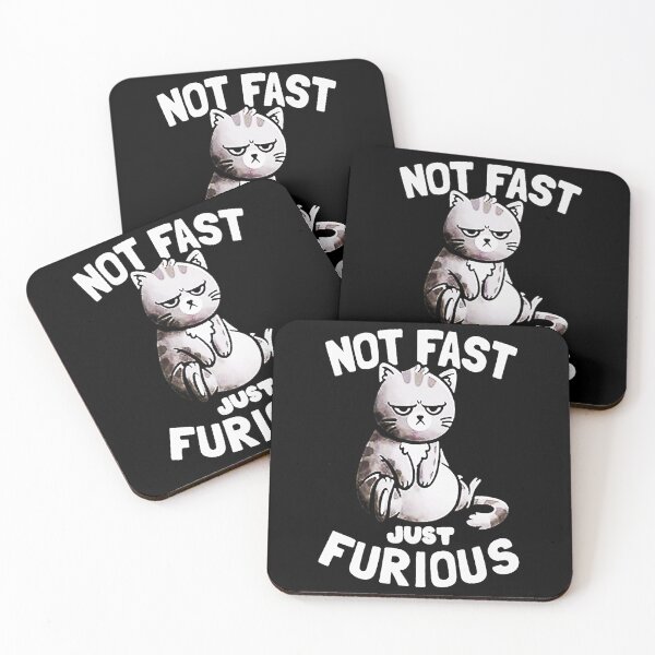 Item preview, Not Fast Just Furious Cat designed and sold by keplerohallora.