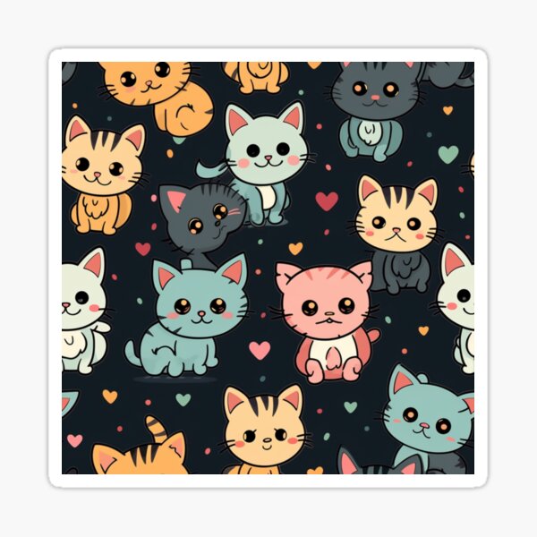 Cute Kitties Sticker