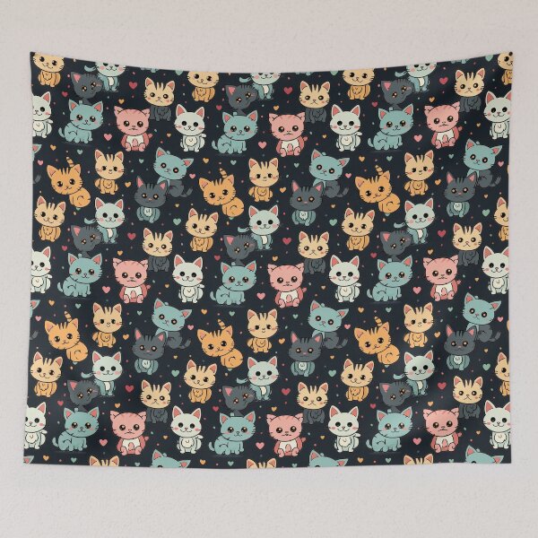 Item preview, Cute Kitties designed and sold by WonderArtUK.