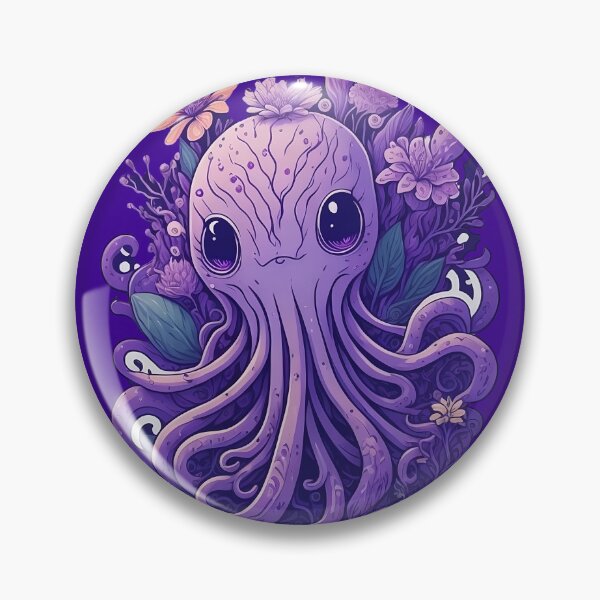 Item preview, Cute octopus floral designed and sold by Trendsecne.