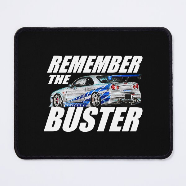 Item preview, Remember The Buster R34 Skyline designed and sold by keplerohallora.