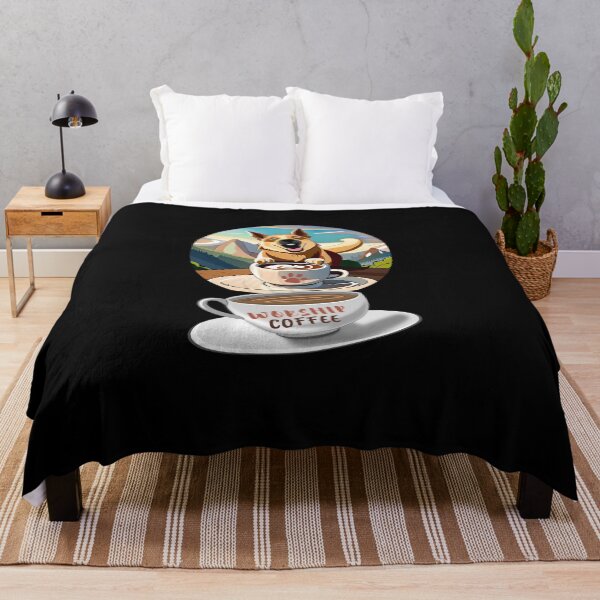Item preview, Worship Coffee Classic, funny dog drinking coffee, caffeine, pet, my yorkie designed and sold by Sshmorr.