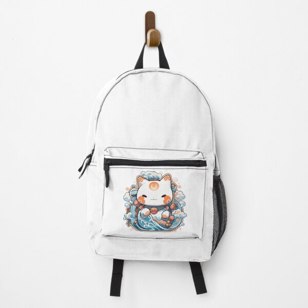 Item preview, Cute Kawaii Sea Manekineko Cat designed and sold by CozyKawaiiArt.
