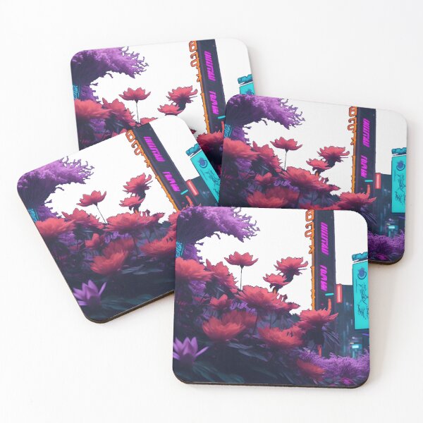 Item preview, Cyberpunk flowers blossom designed and sold by TheArtPoint.