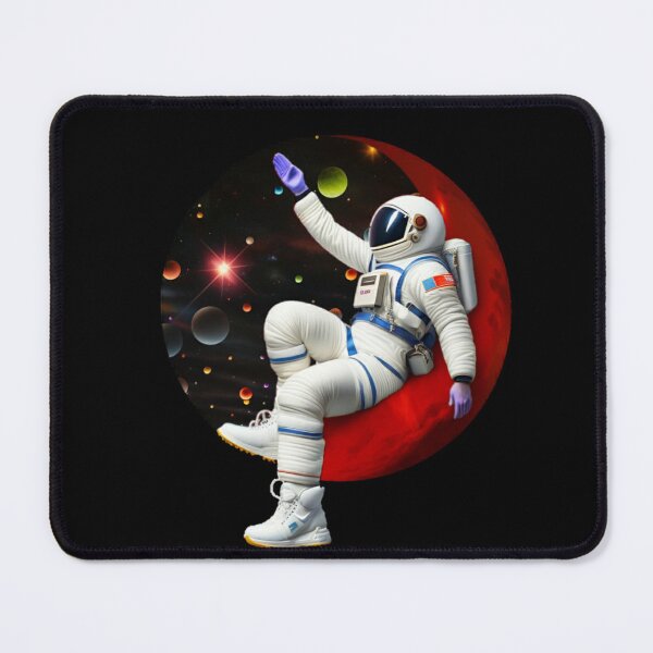 Artikelvorschau, Astronaut liegt auf dem Mond entworfen und verkauft von Designspire.