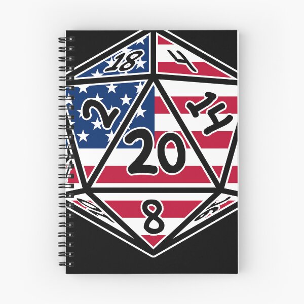 Item preview, Patriotic America Flag 20 Sided Dice for RPG Players 20 Dice designed and sold by -JBell-.