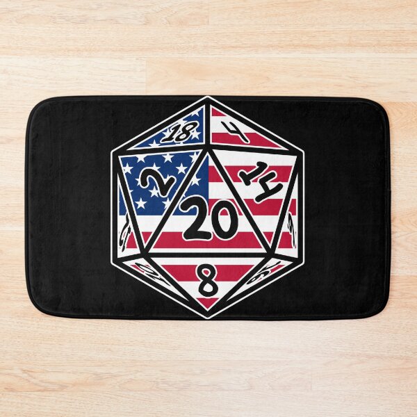 Item preview, Patriotic America Flag 20 Sided Dice for RPG Players 20 Dice designed and sold by -JBell-.