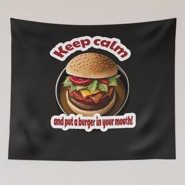 Item preview, Burger Lover Gift for Hamburger Day & Fast Food Enthusiasts designed and sold by rmannioui.