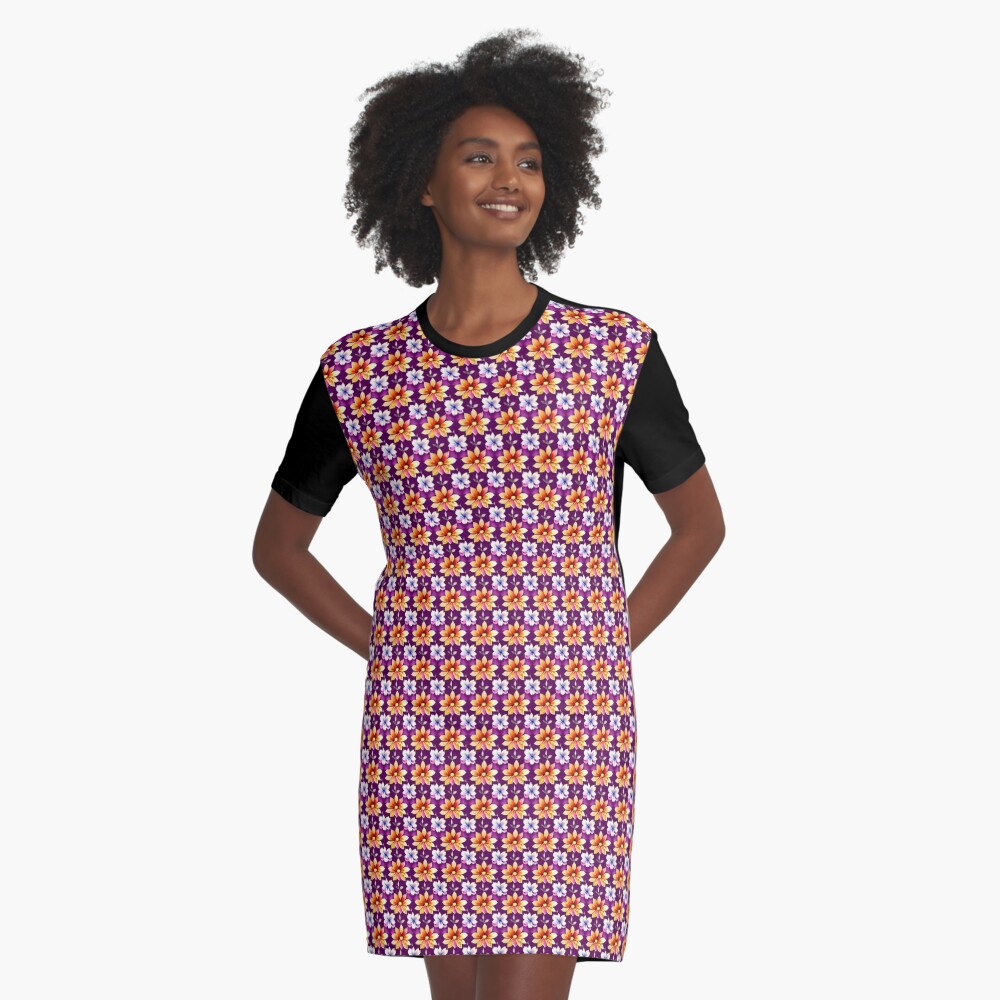 Item preview, Graphic T-Shirt Dress designed and sold by patternsforp.