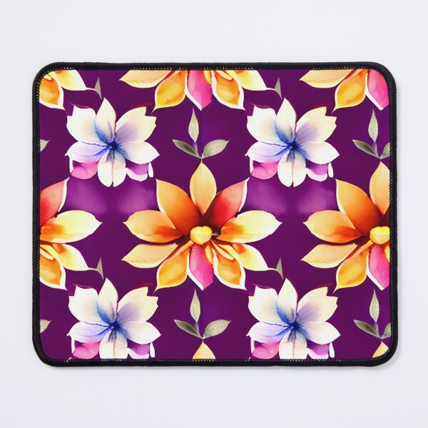 Flower Pattern "Travis" Mouse Pad