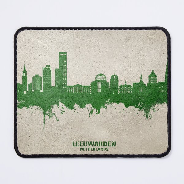 Item preview, Leeuwarden The Netherlands Skyline designed and sold by ArtPrints.