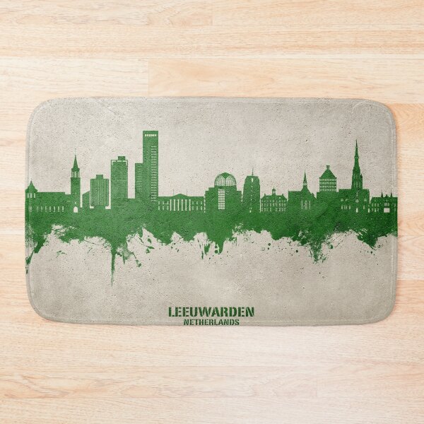 Item preview, Leeuwarden The Netherlands Skyline designed and sold by ArtPrints.